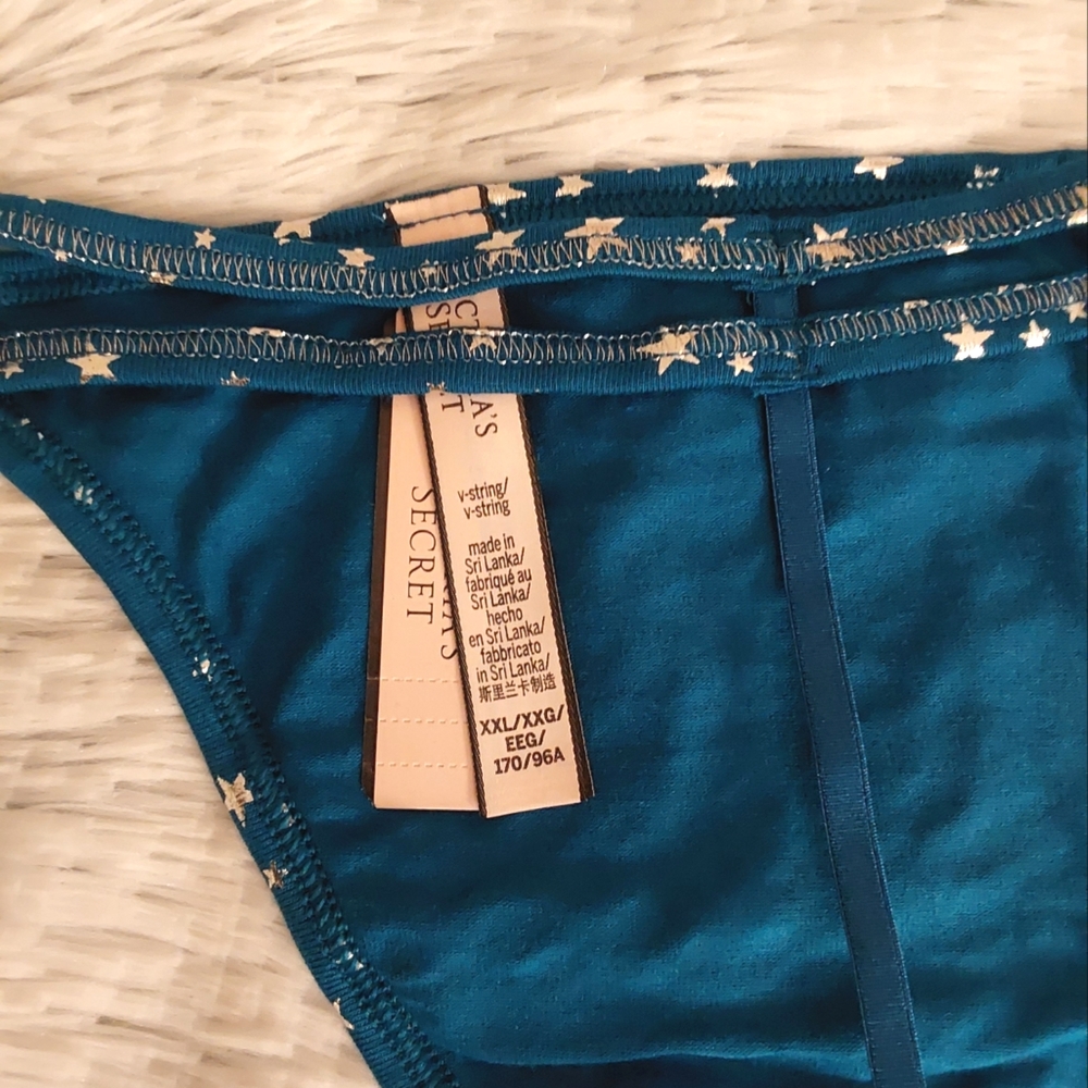 💫 XXL VS Cotton Strappy V-String Panty 💫 - Picture 6 of 14